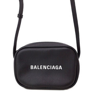 Balenciaga Everyday Camera Leather Crossbody Bag